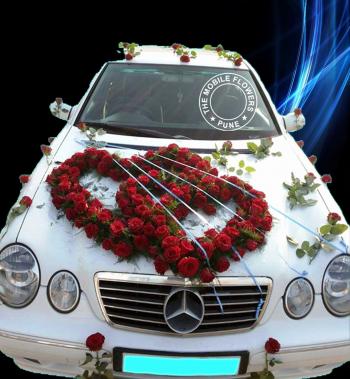 Wedding Car Decorations Awesome Wedding Car Decoration - WEDDING ...
