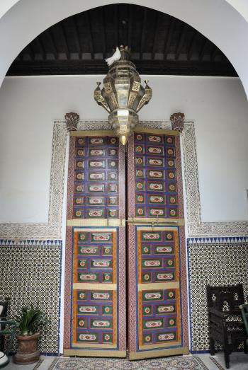 Decorative arabic doors