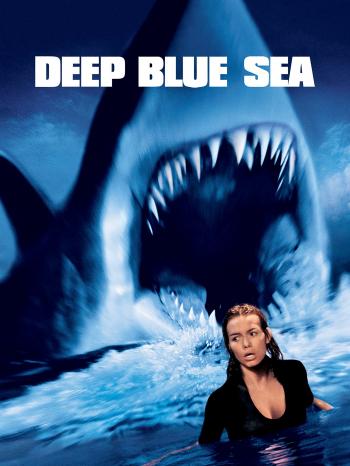 Amazon.com: Deep Blue Sea: Saffron Burrows, Thomas Jane, LL Cool J ...