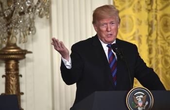 Russia knocks 'businessman' Trump for selling weapons to Europe