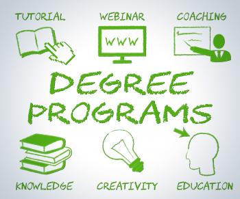 Degree Programs Shows Web Site And Associates