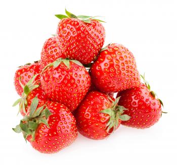 Delicious red strawberries