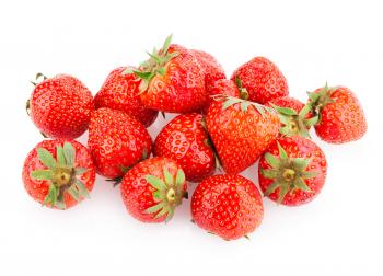 Delicious red strawberries