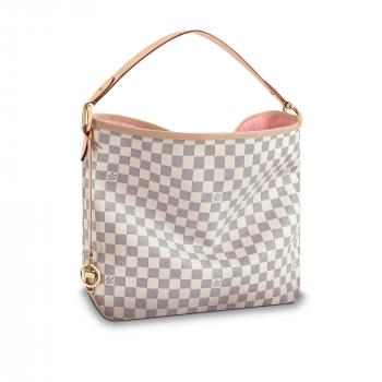 Delightful MM Damier Azur Canvas - HANDBAGS | LOUIS VUITTON ®