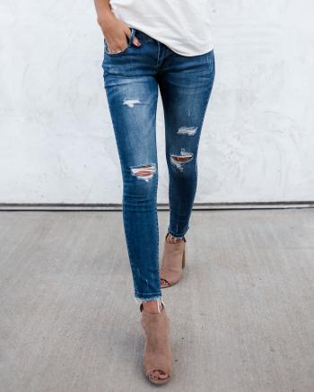 Asher Distressed Denim – VICI