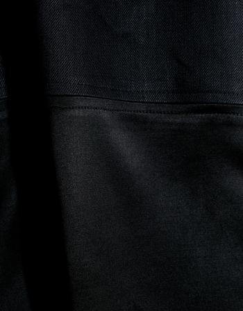 Sea | Satin Denim Cropped Flare Jeans | IFCHIC.COM