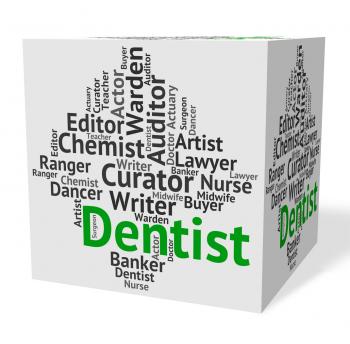 Dentist Job Indicates Dental Surgeons And Career