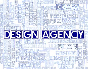 Design Agency Means Artwork And Creative Agents
