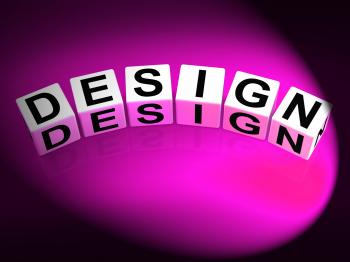 Design Dice Mean to Design Create and to Diagram
