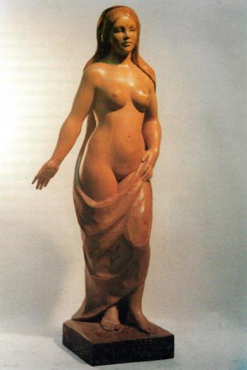 Desnudo de Mujer por Francisco Serra Ándres