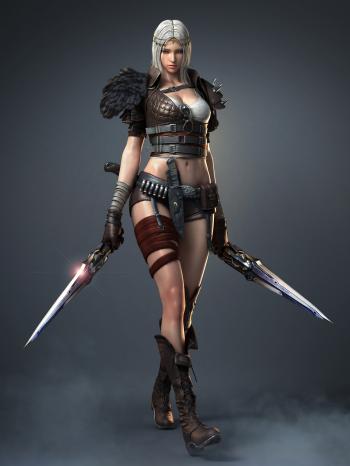 ArtStation - cross fire Devil Hunter characters, byoungkang kwon