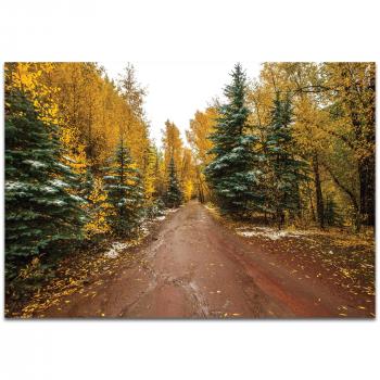 Metal Art Studio - Road Less Traveled by Meirav Levy - Landscape ...