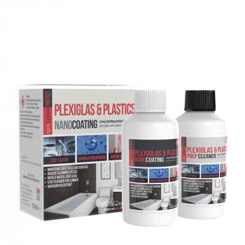 PROTECT Plexiglass & Plastics Kit (Coating + Cleaner) - Nano Surface