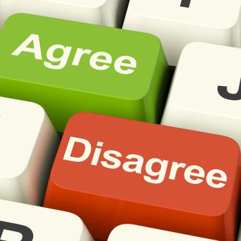 Disagree And Agree Keys For Online Poll Or Voting