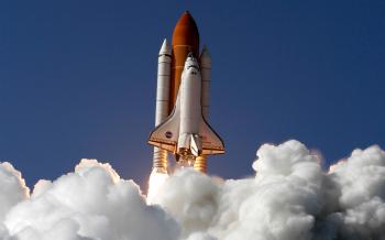 Space shuttle Start (Discovery 2010) - YouTube