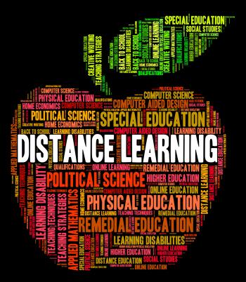 Distance Learning Words Indicates Correspondence Course And Developmen