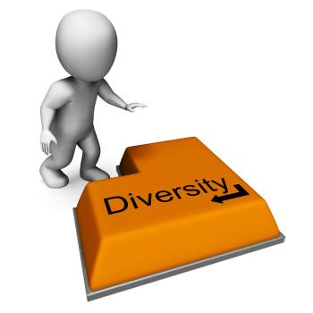 Diversity Key Means Multi-Cultural Range Or Variance
