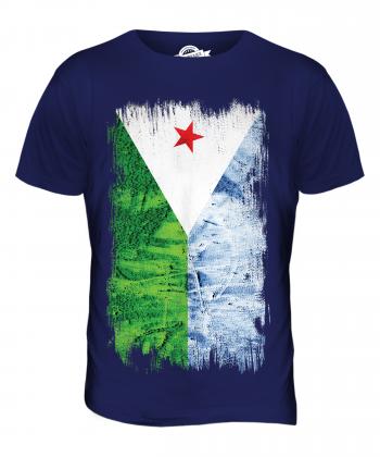 DJIBOUTI GRUNGE FLAG MENS T-SHIRT TEE TOP J?B?T? DJIBOUTIAN DJIBOUTI ...
