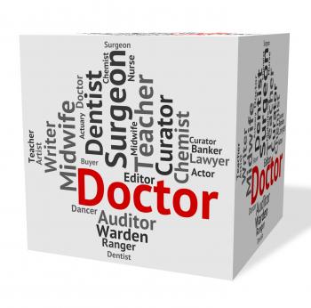 Doctor Job Shows General Practitioner And Md