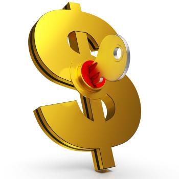 Dollar Key Showing Savings And Finance