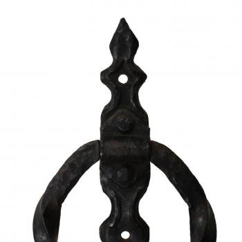 Antique Hand Forged Iron Door Knocker, c.1920 - Preservation Station ...
