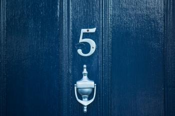 Door Number Five Free Stock Photo - Public Domain Pictures