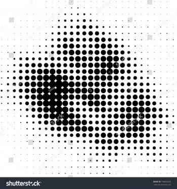 Abstract Grunge Grid Polka Dot Background Stock Vector 730603225 ...