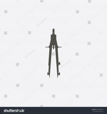 Drawing Compass Icon Stock Illustration 1038068305 - Shutterstock
