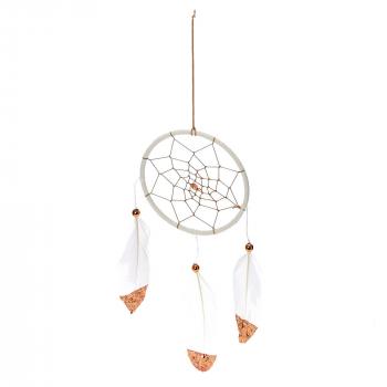 Rose Gold + White Dream Catcher | Claire's US