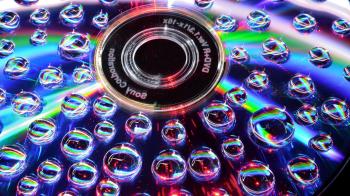 Water Drops On CD Wallpaper | Wallpaper Studio 10 | Tens of ...