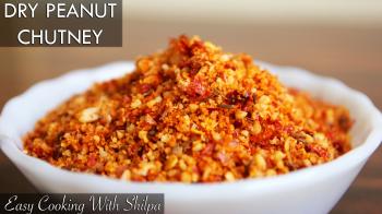 How To Make Dry Peanut Chutney | EasyCookingWithShilpa - YouTube