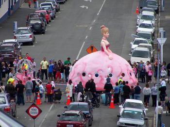 Dunedin Santa parade 2009