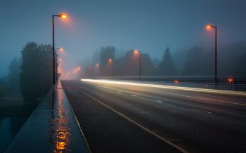 Early morning on the road wallpapers and images - wallpapers ...