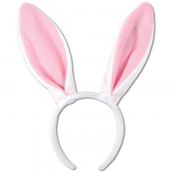 12ct) Beistle Easter Party Soft-Touch Bunny Ears - Bulk Party Supplies