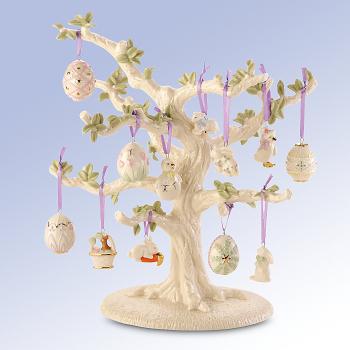 Amazon.com: Lenox Easter Miniature Tree Ornaments Set of 12 Eggs ...
