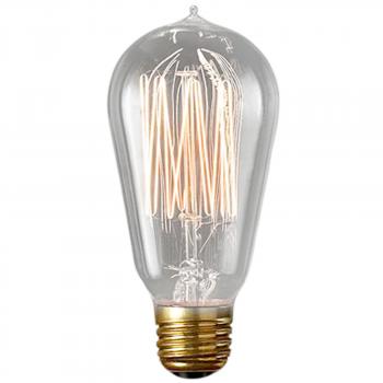60 Watt Vintage Edison Light Bulb - Smoke - Shades of Light