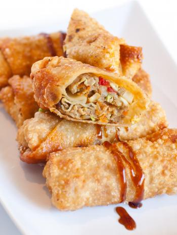 Pork and Ginger Egg Rolls - Tatyanas Everyday Food