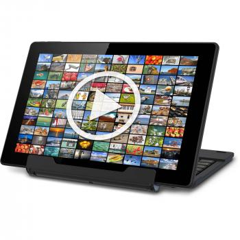 Smartab with WiFi 10.1" 2-in-1 Touchscreen Tablet PC Featuring ...