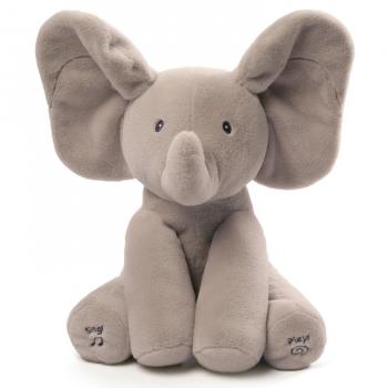 GUND Flappy the Elephant Interactive Stuffed Animal - Interactive ...