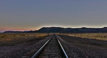 Down the Railroad Tracks - Photograph | Adam Endres