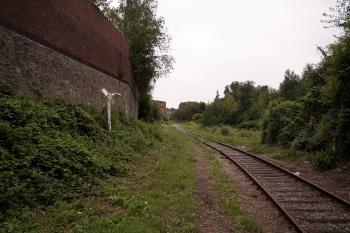 Empty railroad