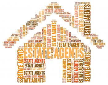 Estate Agents Means Property House And Housing