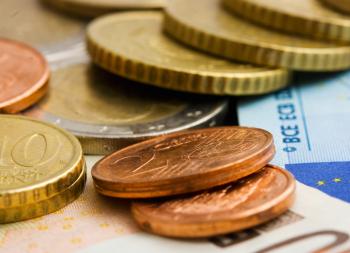 Euros Cash And Coins