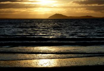 Evening light Doubtless Bay NZ.