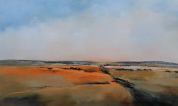 Evening Sky - 120x90cm - Sara Paxton Artworks
