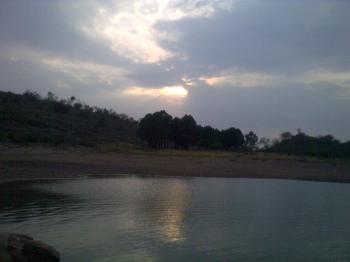 Exotic view in backend of Rawal Dam