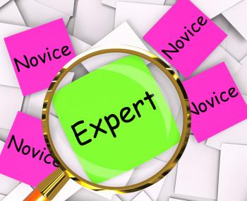 Expert Novice Post-It Papers Mean Experienced Or Inexperienced