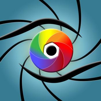Eye Spectrum Indicates Colour Splash And Colourful