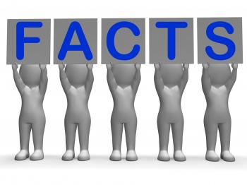 Facts Banners Means Truth Information And Knowledge
