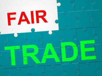 Fair Trade Represents Exporting Buy And Product